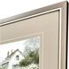 Cottage Garden Green and Pink and White and Multi Framed Art