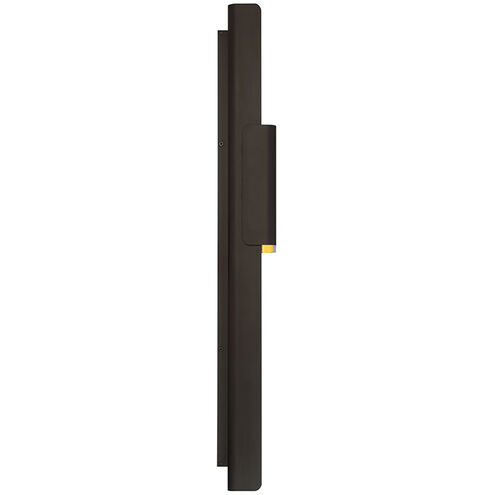 Tribeca LED 4 inch Bronze Gold Leaf ADA Wall Sconce Wall Light