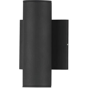 Calibro LED 7.5 inch Black Outdoor Wall Mount