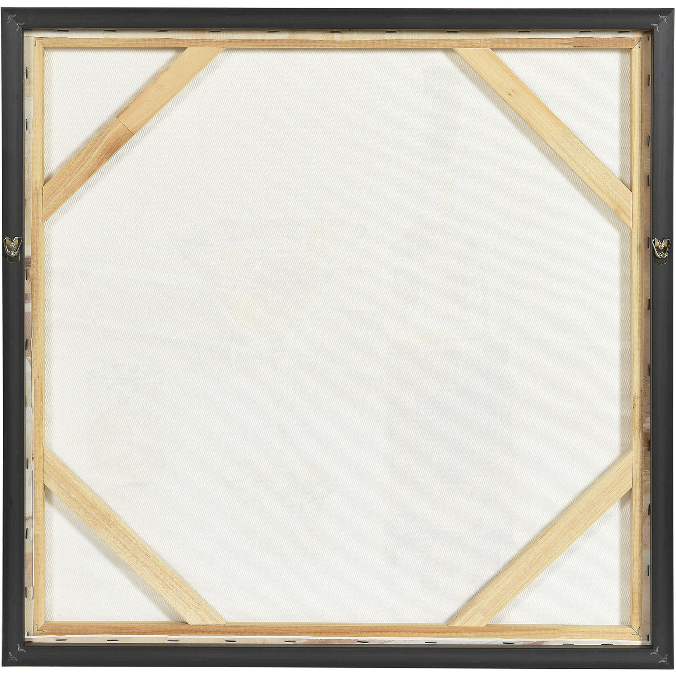 Sisters Orange and Red and Cream Wall Art