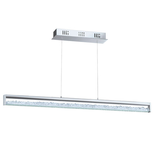 Cardito 1 LED 5 inch Chrome Pendant Ceiling Light 