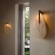 Zelda 1 Light 8 inch Champagne and White Bronze Wall Sconce Wall Light