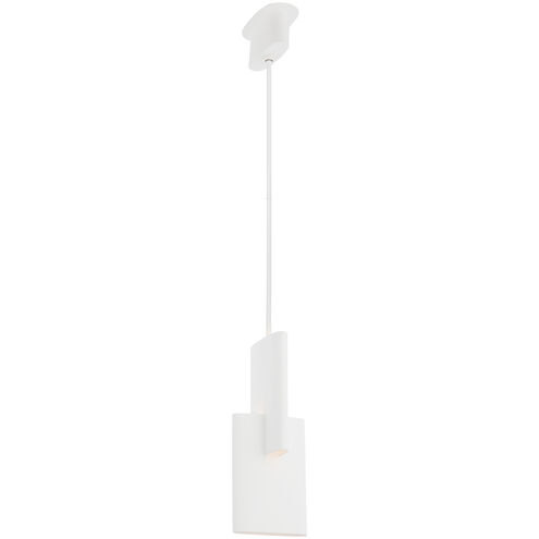 Kelly Wearstler Lotura LED 8 inch Museum White Intersecting Pendant Ceiling Light