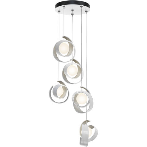 Riza 5 Light 19.1 inch White Pendant Ceiling Light