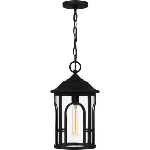 Brampton 1 Light 9.5 inch Matte Black Mini Pendant Ceiling Light
