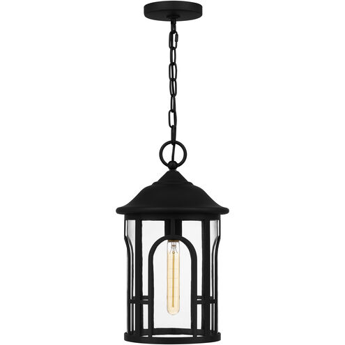 Brampton 1 Light 10 inch Matte Black Mini Pendant Ceiling Light