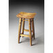 Lotus Solid Wood 29 inch Artifacts Barstool