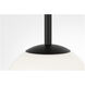 Nube LED 9 inch Midnight Black Pendant Ceiling Light