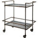 Anita Gray and Black Bar Cart