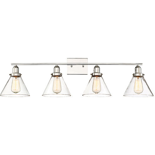 Drake 4 Light 38.00 inch Bathroom Vanity Light