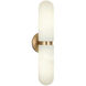 Capsula Wall Sconce Wall Light in Aged Gold