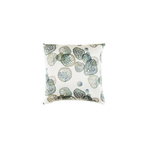 Natural Affinity 20 X 20 inch Cream and Dark Green Throw Pillow 