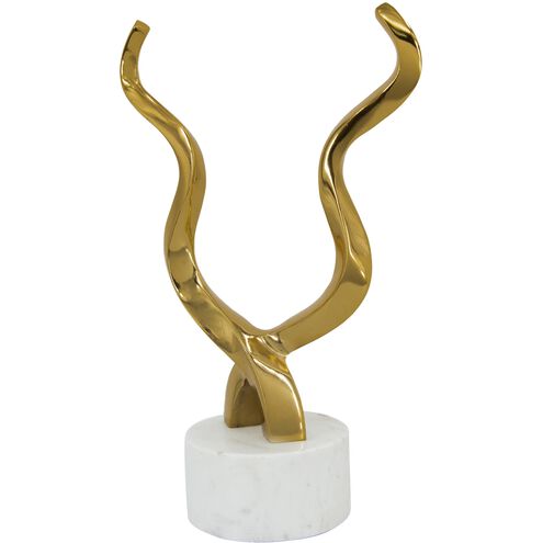 Horn 15 X 10 inch Sculpture