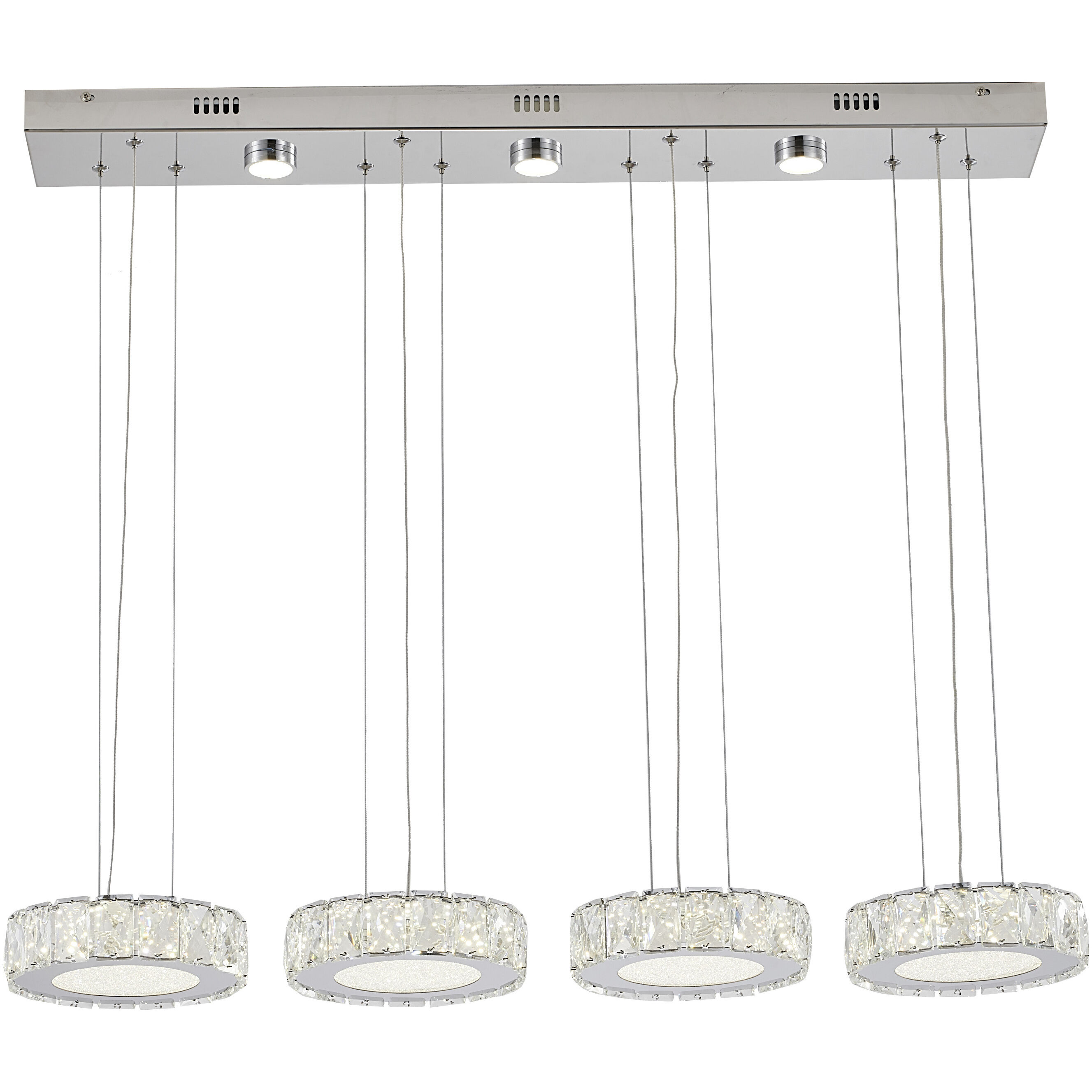 Canada LED 32 inch Chrome Island Lighting Ceiling Light