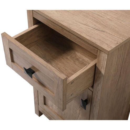 Adian Natural Oak Bathroom Storage Cabinet