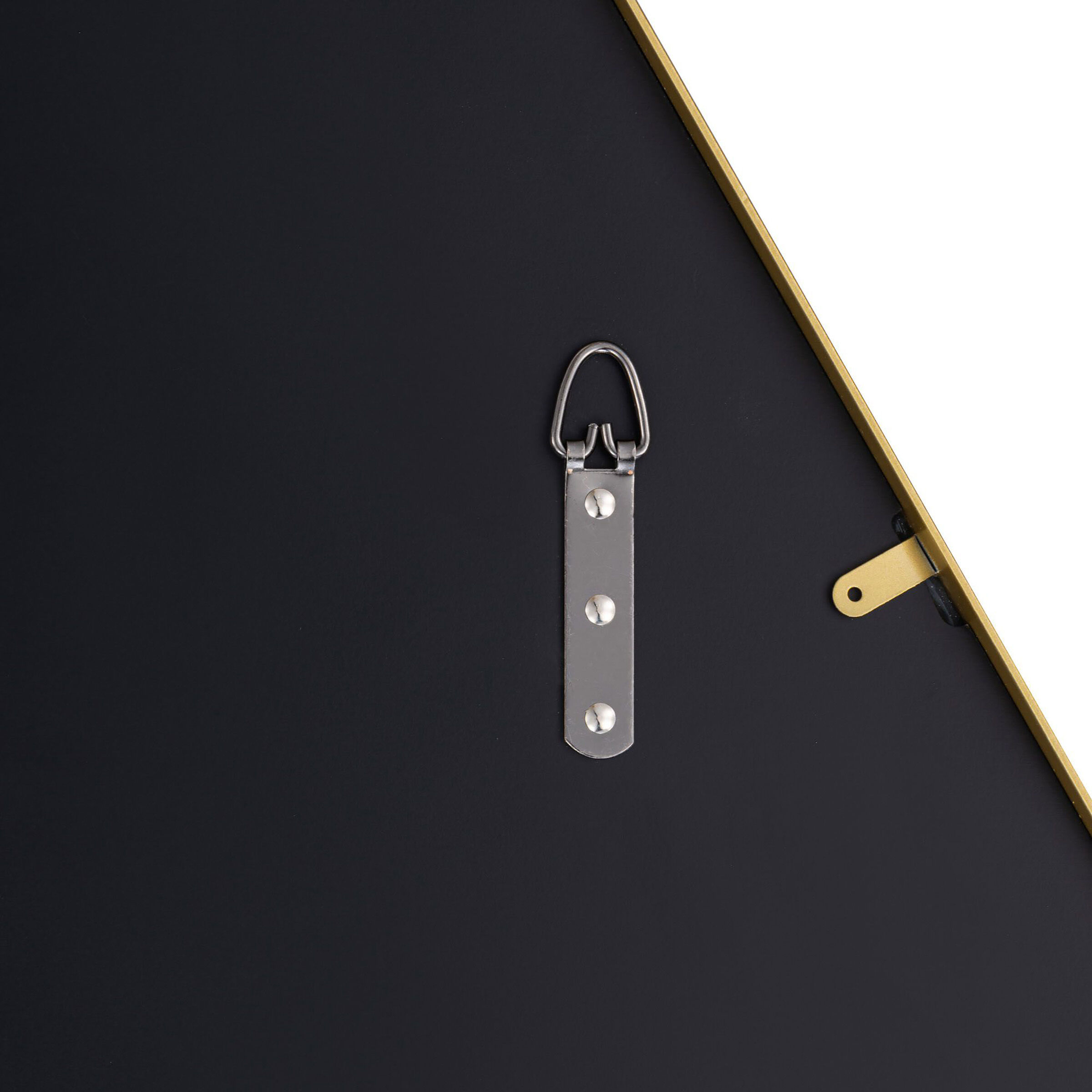 Hex No 30 X 28 inch Gold Wall Mirror, Tamara Day Collaboration