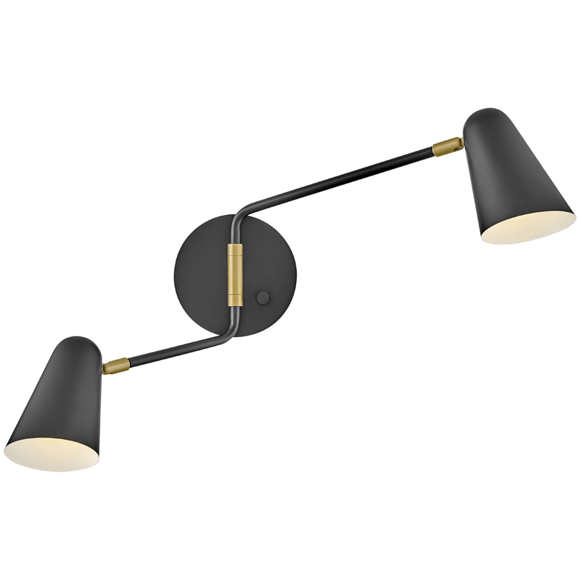 Birdie LED 22.75 inch Black Sconce Wall Light