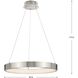 Inverse LED LED 20 inch Brushed Nickel Pendant Ceiling Light, Progress LED