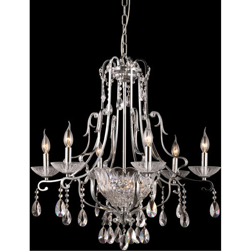 Springdale 8 Light 29 inch Polished Chrome Chandelier Ceiling Light