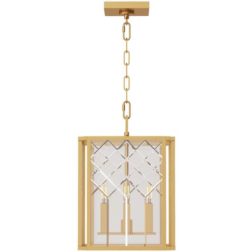 AH by Alexa Hampton Erro 4 Light Burnished Brass Pendant Ceiling Light