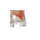 Wildwood 31 inch 100 watt Red/White Glaze Table Lamp Portable Light