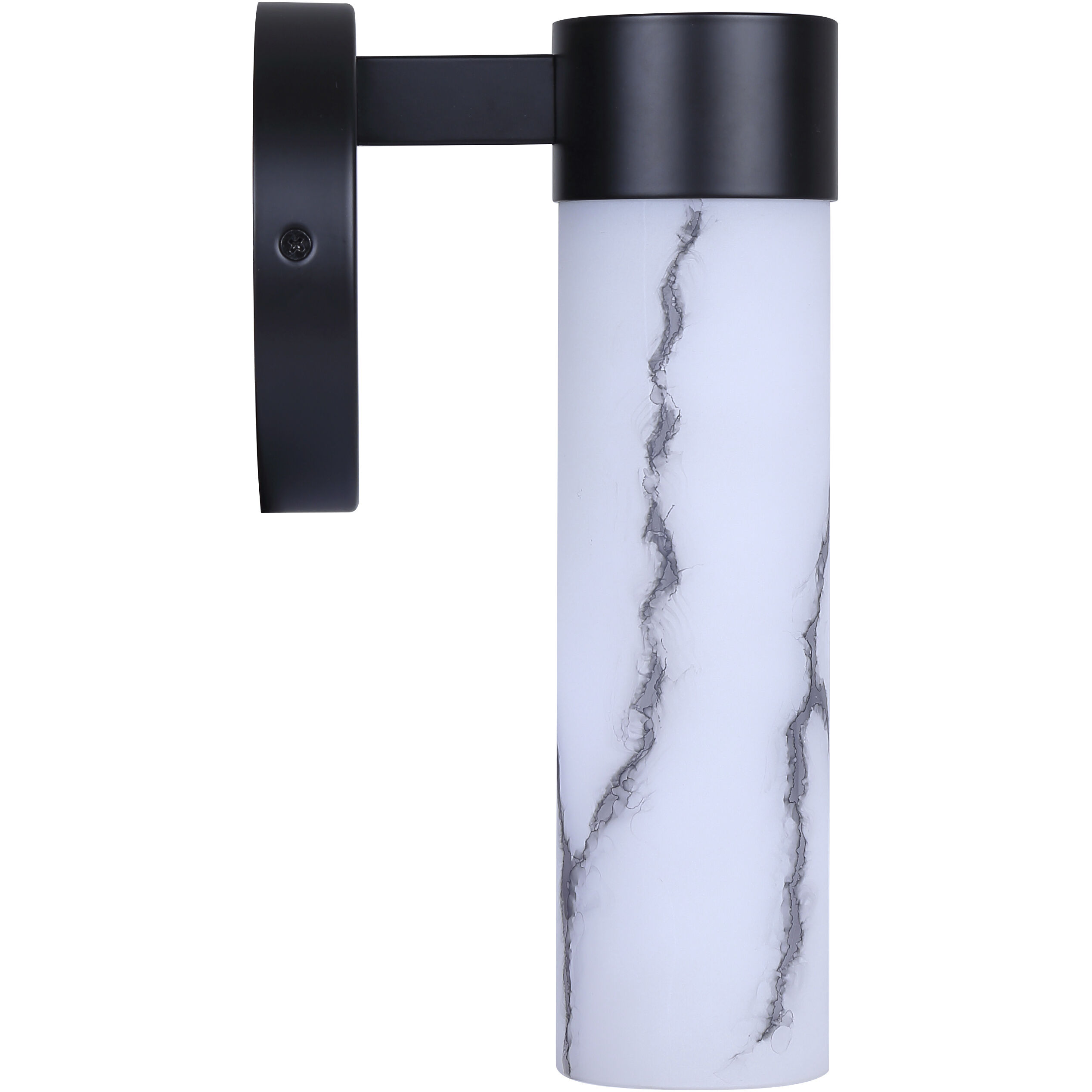 Kristella 1 Light 6 inch Black Vanity Light Wall Light