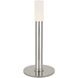 Kelly Wearstler Rousseau 9.5 inch 5.00 watt Polished Nickel Rechargeable Accent Lamp Portable Light
