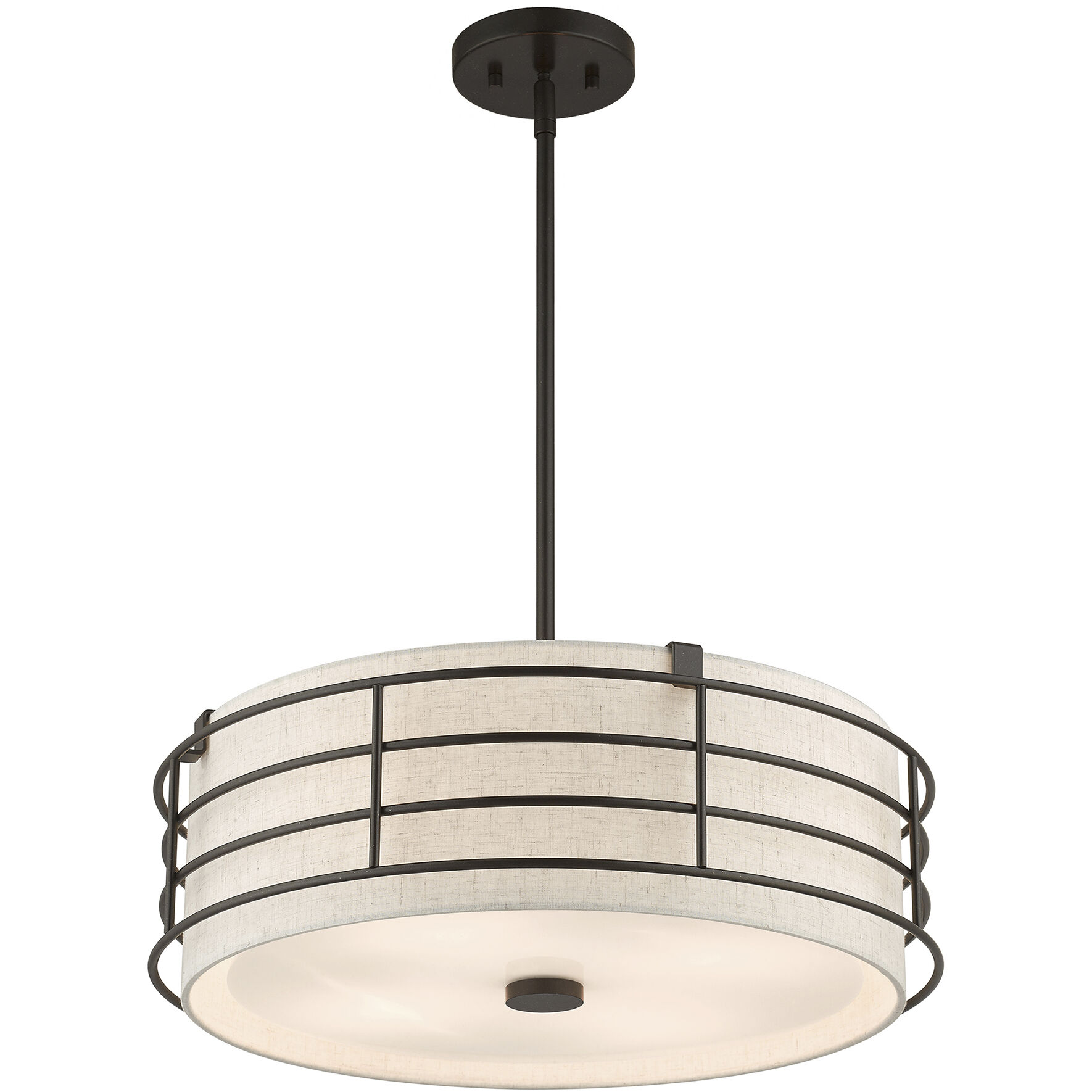 Blanchard 4 Light 20 inch English Bronze Pendant Chandelier Ceiling Light