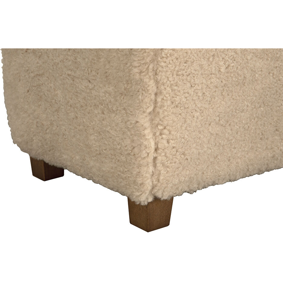 Pola 16 inch Dark Walnut Stool