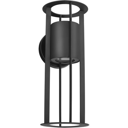 Continuum LED 14 inch Matte Black Outdoor Wall Sconce