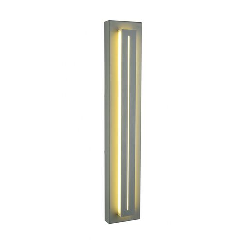 Avenue Outdoor LED 28 inch Silver Outdoor Wall Mount