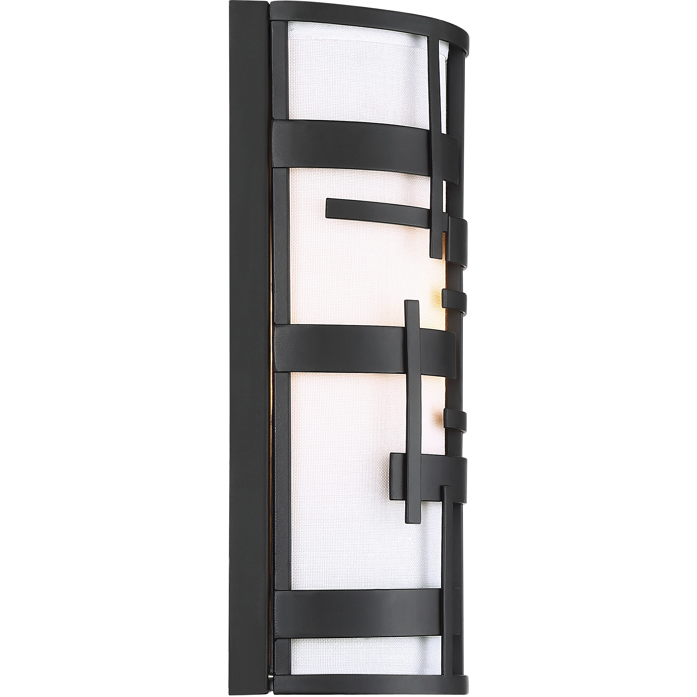Lansing 2 Light 8 inch Textured Black ADA Wall Sconce Wall Light