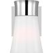 Drew & Jonathan Scott Roy 1 Light 4.5 inch Chrome Vanity Light Wall Light