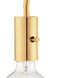 Nilmani 22 inch 40.00 watt French Gold Table Lamp Portable Light