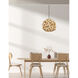 Bailey 1 Light 16 inch Matte Black Single Drop Pendant Ceiling Light, Small