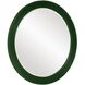 Virginia 36 X 36 inch Hunter Green Mirror