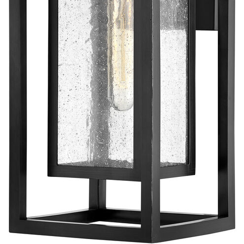 Coastal Elements Republic Outdoor Wall Mount Lantern in Black, Non-LED, Estate Series