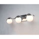 Motion 3 Light 31.5 inch Polished Chrome Bath Vanity Wall Light