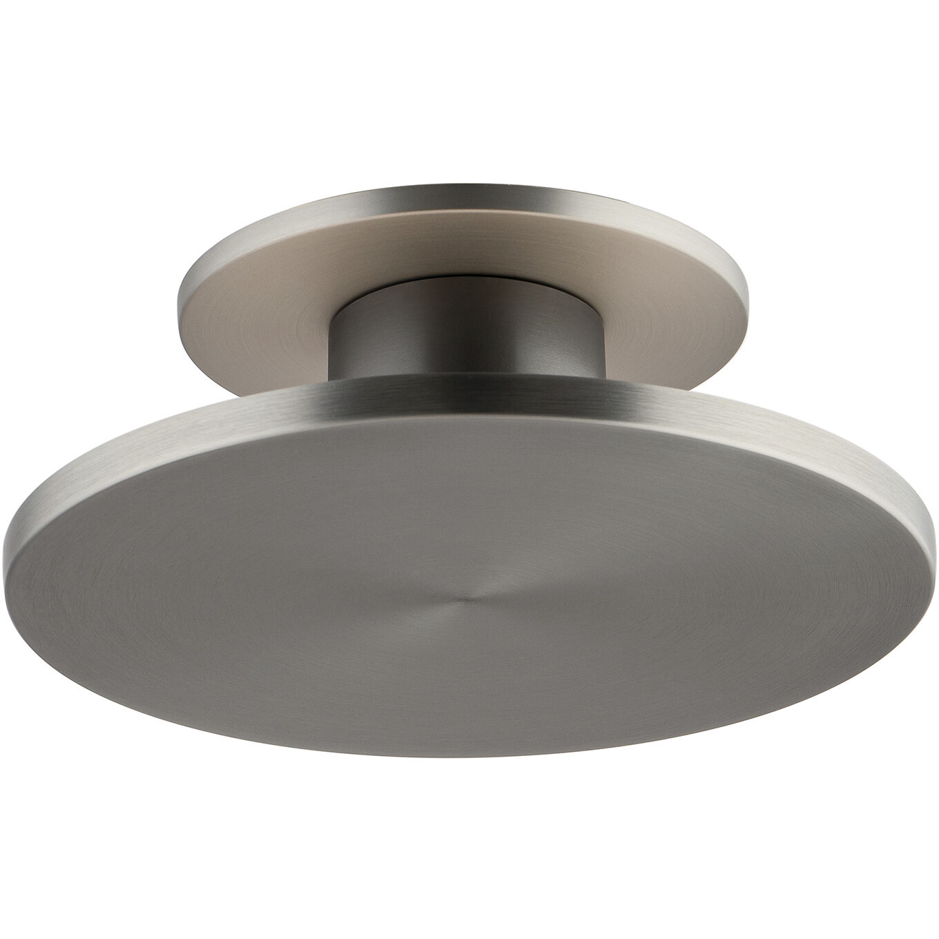 Twist-N-Lite LED 8 inch Brushed Nickel Semi-Flush Mount Ceiling Light, WAC Limited
