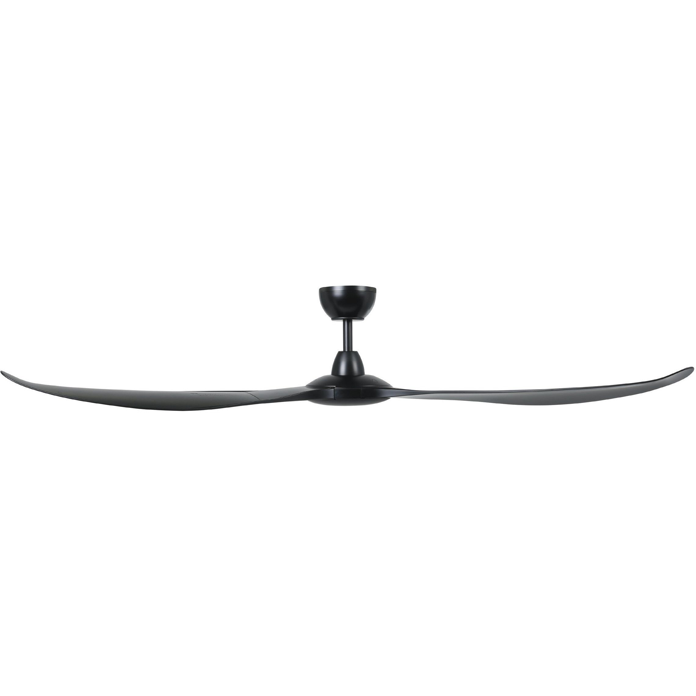 Mission Bay 72 inch Black Outdoor Ceiling Fan
