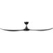 Mission Bay 72 inch Black Outdoor Ceiling Fan