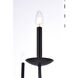 Cohen 6 Light 36 inch Black Pendant Ceiling Light 
