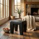Sumo 12 inch Burnt Black Stool