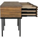 Zodiac 73 X 20.5 inch Dark Walnut Sideboard
