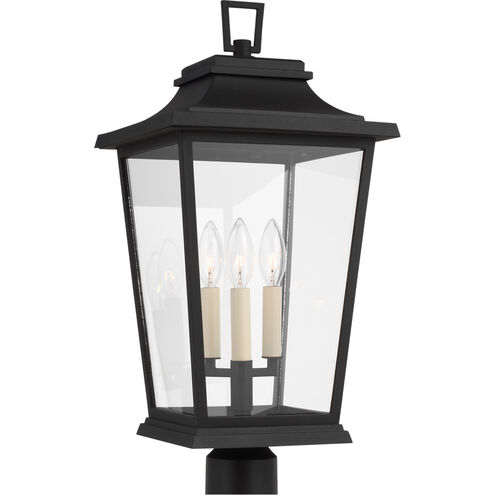 Sean Lavin Warren 3 Light 22.63 inch Textured Black Outdoor Post Lantern