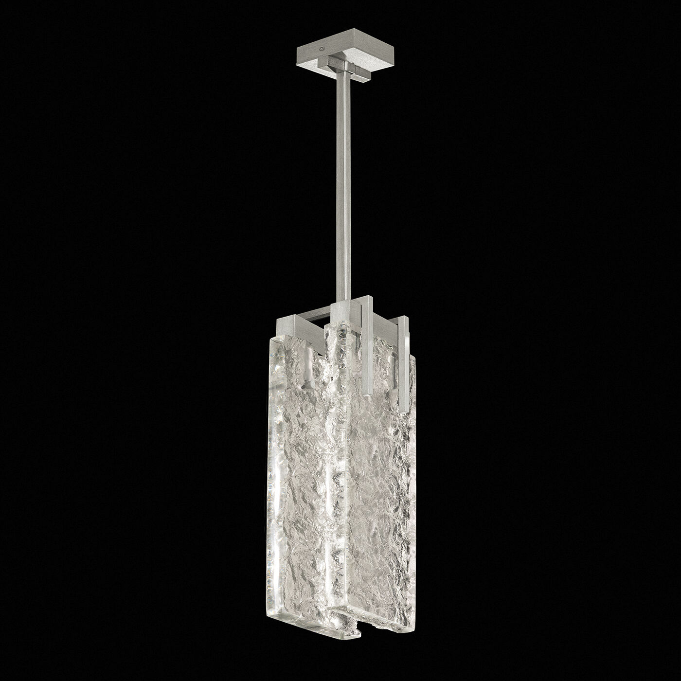 Terra LED 7.75 inch Silver Pendant Ceiling Light