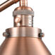 Briarcliff 21 inch 3.50 watt Antique Copper Swing Arm Wall Light, Franklin Restoration