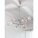 Molten 6 Light 43.5 inch Polished Nickel Chandelier Ceiling Light