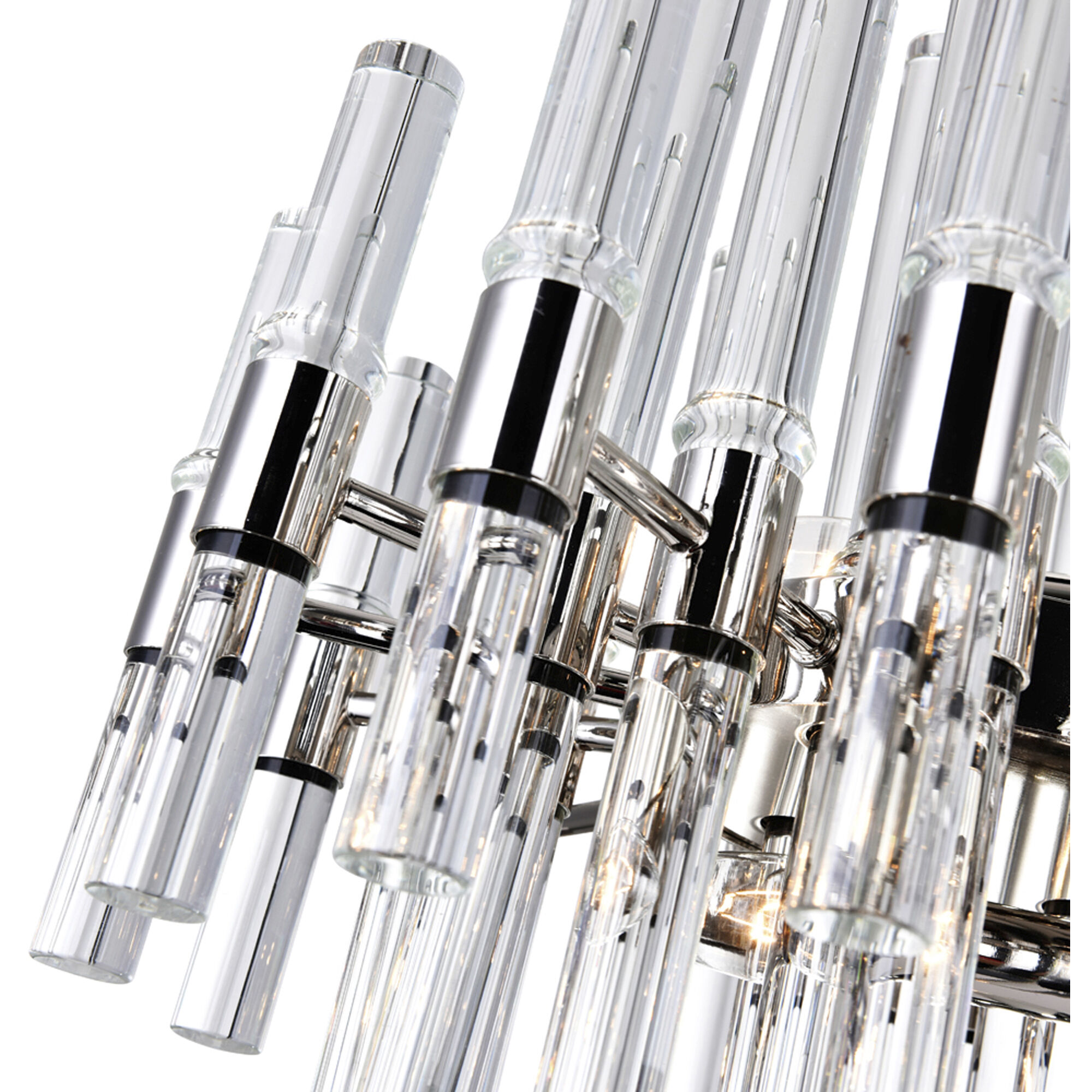 Miroir 16 Light 40 inch Polished Nickel Pool Table Light Ceiling Light