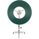 Orwell Articulating Wall Sconce Wall Light in Chrome, Pine Green